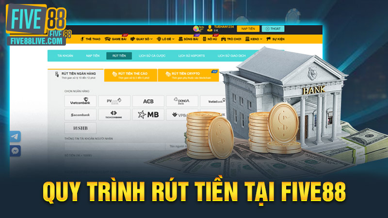 rút tiền five88